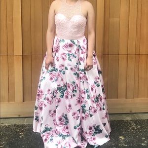 Pink prom dress!
